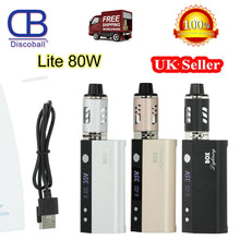 Load image into Gallery viewer, 80W Electronic e Cig Cigarette Shisha 2600mAh Battery Vape Pen Starter Kit Coils