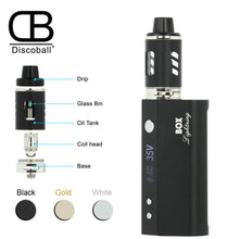 Load image into Gallery viewer, 80W Electronic e Cig Cigarette Shisha 2600mAh Battery Vape Pen Starter Kit Coils