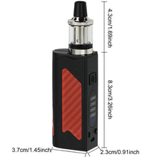 Load image into Gallery viewer, 100W Electronic Cigarette 2200mAh Vape LED Box Mod Full Full Kit Discoball
