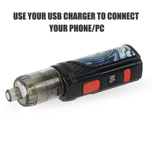 Load image into Gallery viewer, 100W E Cig Eletracnic Cigarette 1800mAh Huge Vape LED Screen Starter Full Kit