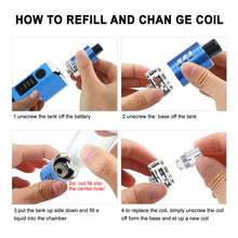 Load image into Gallery viewer, New 100W Electronic e Cig Cigarette Shisha Vape Pen Starter Kit 2600mAh Coils UK