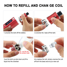 Load image into Gallery viewer, LCD Electronic E Cigarette BOX MOD Starter Kit Tank E Shisha 80W Vape Pen Unique