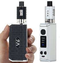 Load image into Gallery viewer, New 100W Electronic e Cig Cigarette Shisha Vape Pen Starter Kit 2600mAh Coils UK