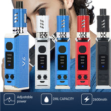 Load image into Gallery viewer, New 100W Electronic e Cig Cigarette Shisha Vape Pen Starter Kit 2600mAh Coils UK