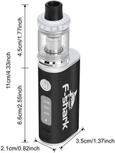 Load image into Gallery viewer, 100W Vape Starter Kit 2000mAh Battery Mod 510 Atomizer 2.0ml Tank - M1