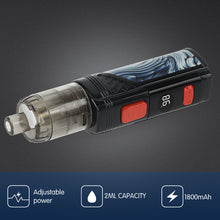 Load image into Gallery viewer, 100W E Cig Eletracnic Cigarette 1800mAh Huge Vape LED Screen Starter Full Kit
