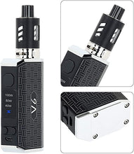 Load image into Gallery viewer, GENUINE V6 Electronic Kit 2ml 40-100W Mod 2600mAh E cigarette Starter Vape Pen
